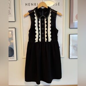 Self-Portrait Black Mini Dress